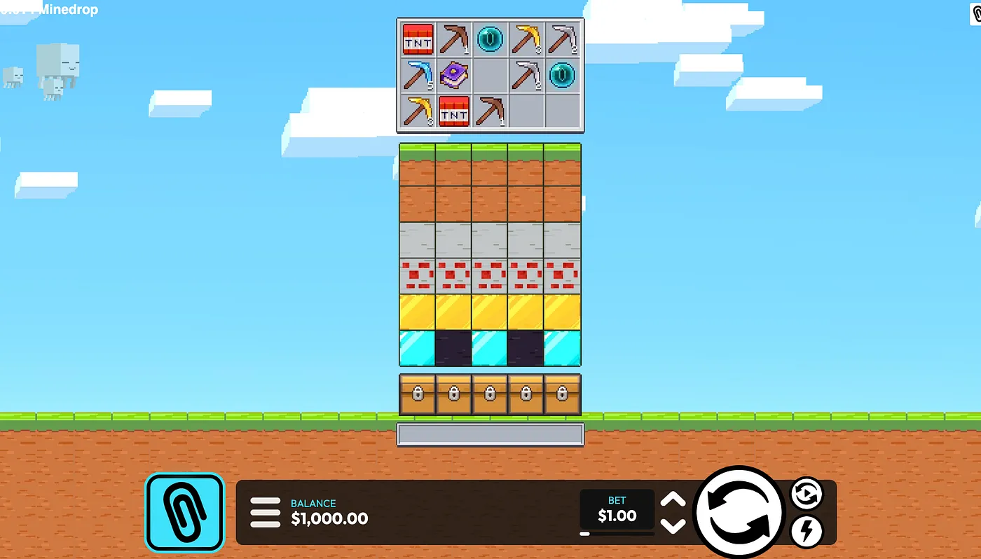 MineDrop rückzahlungsquote