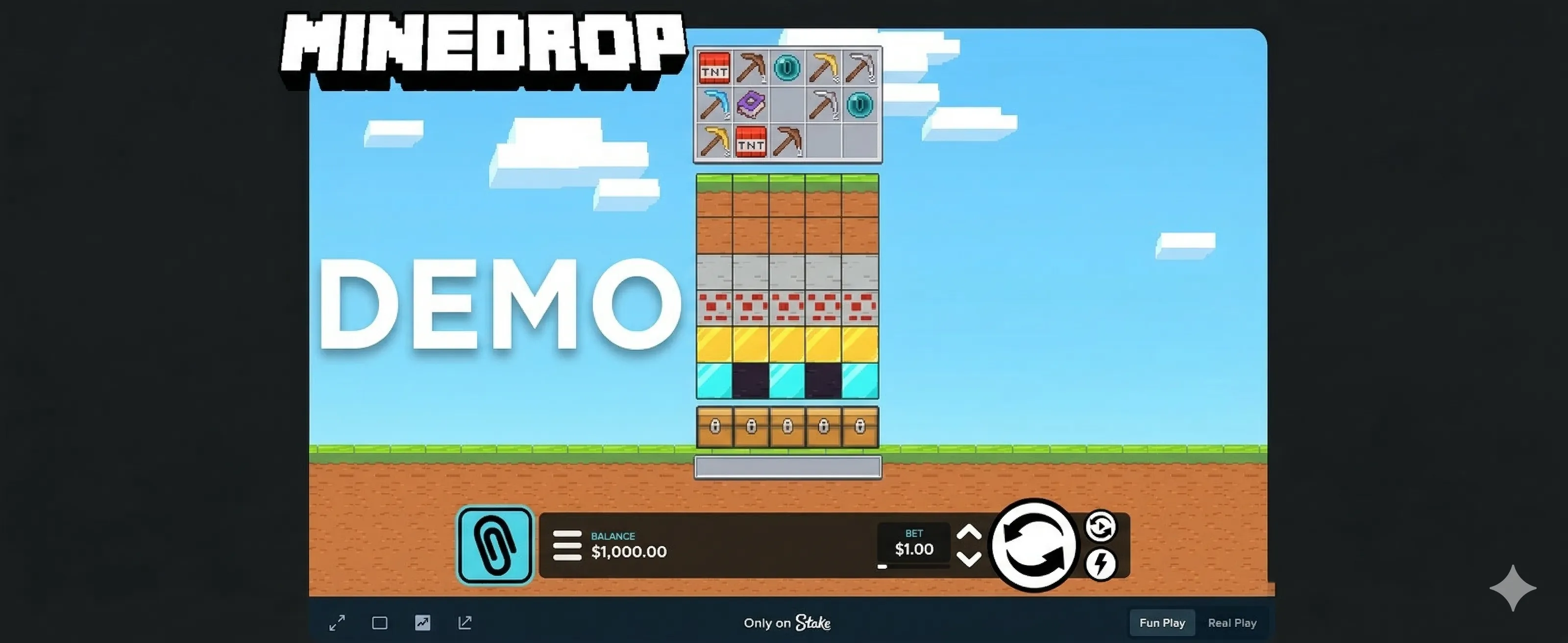 Mine Drop spiel ausprobieren